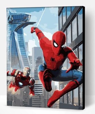 Spider Man Homecoming Paint By Number