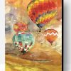 Travels Balloons Paint By Number