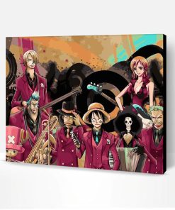 One Piece Paint By Number