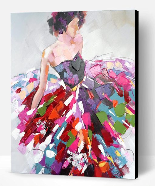 Vibrant Dresses Paint By Number