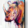 Rhinoceros Paint By Number