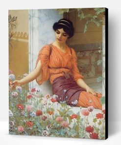 William Godward Summer Flowers Paint By Number