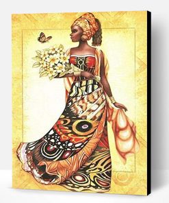Woman From African tribes Paint By Number