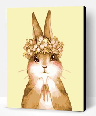 Cute Rabbit Paint By Number