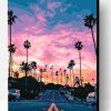 California Pink Sunset Paint By Number