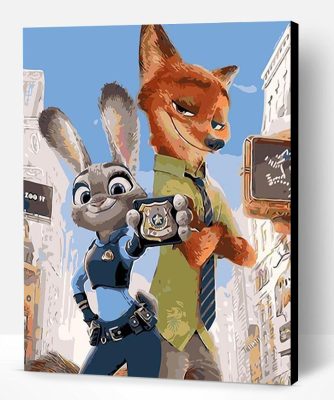 Zootopia Paint By Number