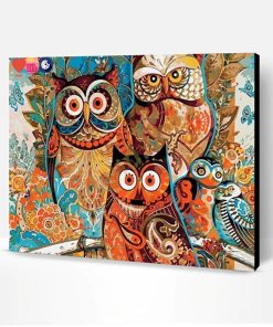Artistic OWL Paint By Number