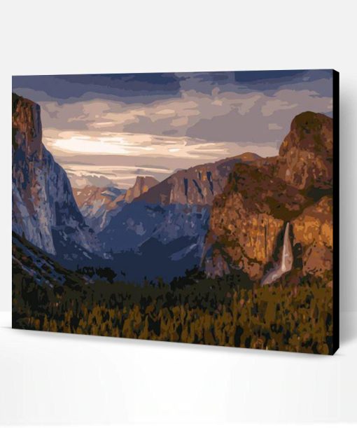 Yosemite National Park Paint By Number