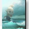 Ship Sailing in Storm Paint By Number