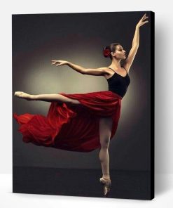 Young Graceful Ballet Dancer Paint By Number