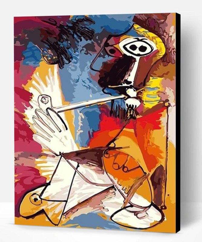 The Smoker Pablo Picasso Paint By Number