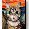 Scream Cat Paint By Number