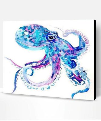 Colorful Octopus Paint By Number