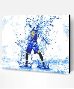 Stephen Curry Splash Paint By Number