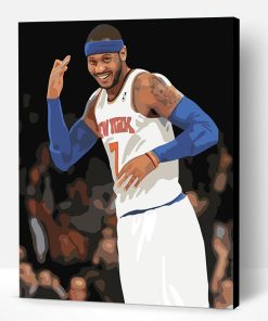 Carmelo Anthony Hype Paint By Number
