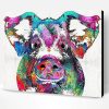 Colorful Pig Paint By Number