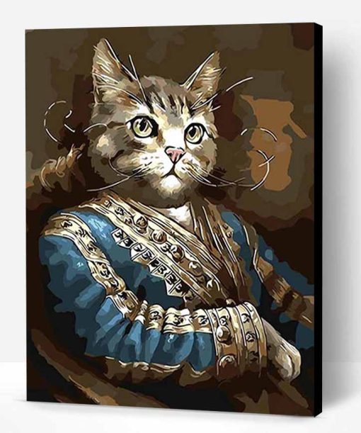 Royal Cat Paint By Number