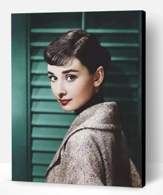 Sweet Audrey Hepburn Paint By Number