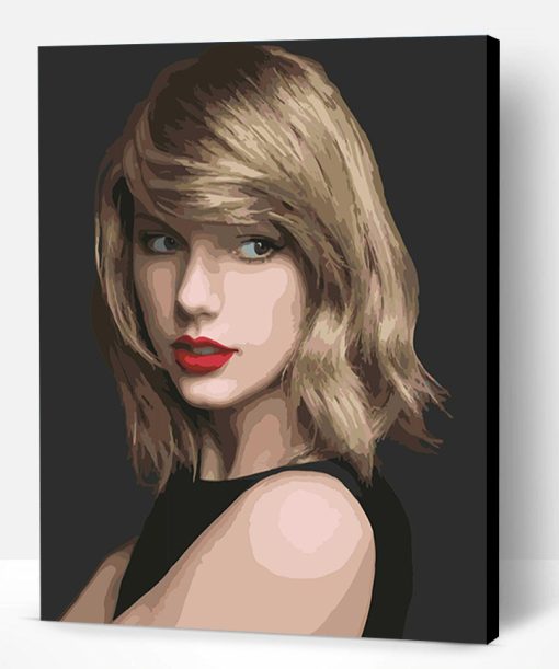 The Beautiful Taylor Swift Paint By Number