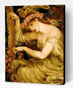 Sea Spell By Dante Gabriel Rossetti Paint By Number
