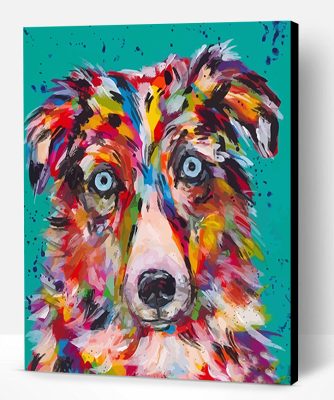 Mini Aussie Dog Paint By Number