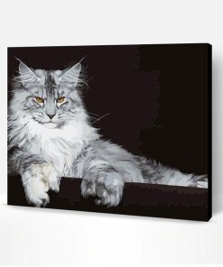Maine Coon Cat Paint By Number
