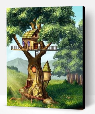 Tree House Paint By Number