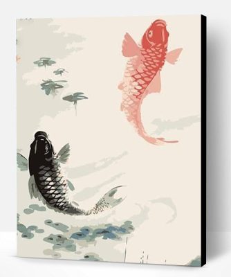 Chinese Koi Fish Paint By Number