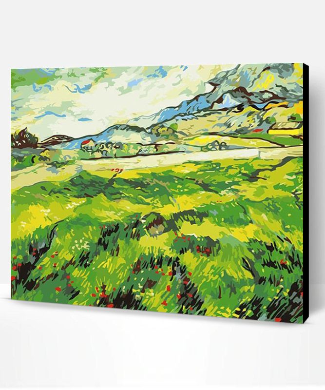 The Green Vineyard Vincent Van Gogh Paint By Number