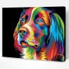 Abstract Dog Paint By Number