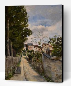 Spring Day at Montmartre Paint By Number