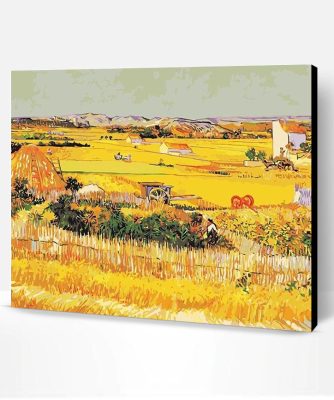 The Harvest Vincent van Gogh Paint By Number