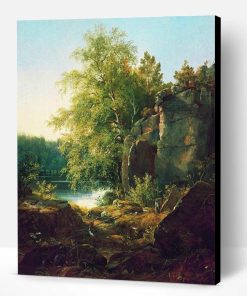 View of Valaam Island By Ivan Shishkin Paint By Number