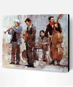 Musician Band Paint By Number