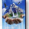 Waterfall Hand Paint By Number