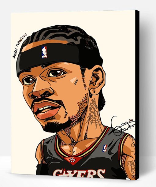 Allen Iverson Paint By Number