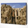 Arch bridge in Ronda Spain Paint By Number