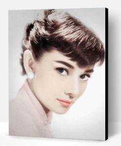 Audrey Hepburn Stunning Eyes Paint By Number