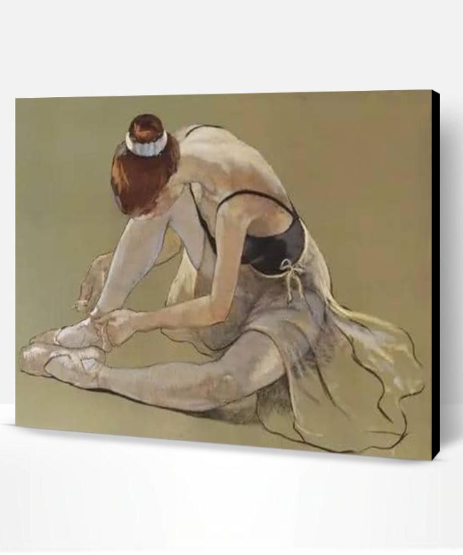 Ballerina Resting Paint By Number