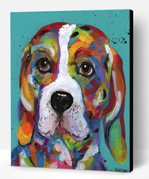 Barney Beagle Dog Paint By Number