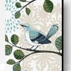 Blue Bird Paint By Number