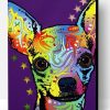 Colorful Chihuahua Dog Paint By Number