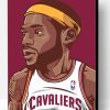 Cartoon King Lebron James Paint By Number
