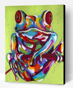 Colorful Frog Paint By Number