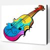 Colorful Violin Paint By Number