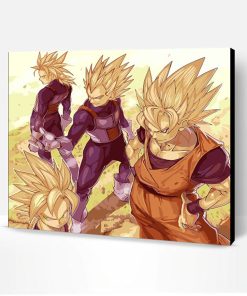 Dragon Ball Z Paint By Number
