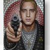 Eminem With Gun Paint By Number