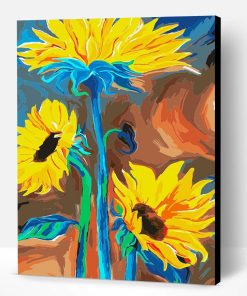 Fantasy Sunflower Paint By Number
