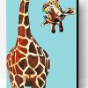 Funny Giraffe Paint By Number