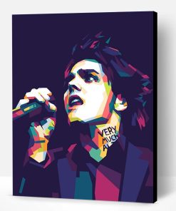 Gerard Way On Pop Art Paint By Number